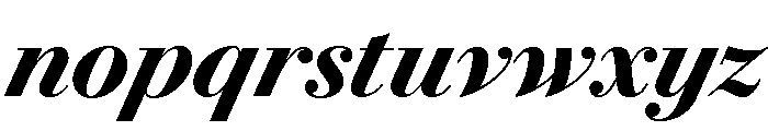 Le Jeune Deck Bold Italic Font LOWERCASE