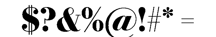 Le Jeune Deck Bold Font OTHER CHARS