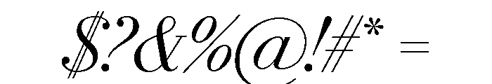 Le Jeune Deck Light Italic Font OTHER CHARS