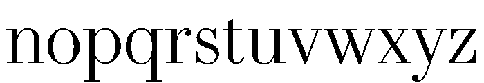 Le Jeune Deck Light Font LOWERCASE