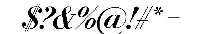 Le Jeune Deck Medium Italic Font OTHER CHARS
