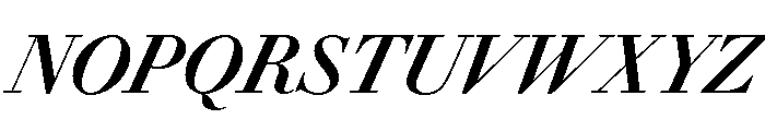 Le Jeune Deck Medium Italic Font UPPERCASE