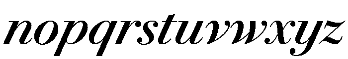 Le Jeune Deck Medium Italic Font LOWERCASE