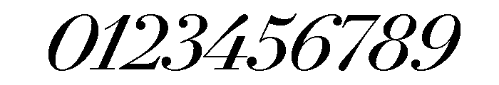 Le Jeune Deck Regular Italic Font OTHER CHARS