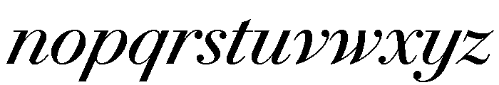 Le Jeune Deck Regular Italic Font LOWERCASE