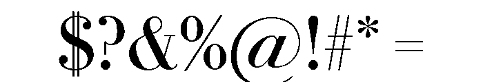 Le Jeune Deck Regular Font OTHER CHARS
