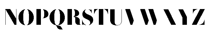Le Jeune Hairline Bold Font UPPERCASE