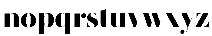 Le Jeune Hairline Bold Font LOWERCASE