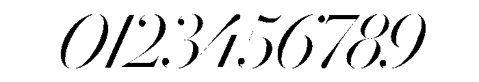 Le Jeune Hairline Light Italic Font OTHER CHARS