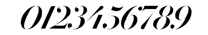 Le Jeune Hairline Medium Italic Font OTHER CHARS