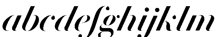 Le Jeune Hairline Medium Italic FONT