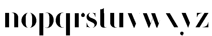 Le Jeune Hairline Medium Font LOWERCASE