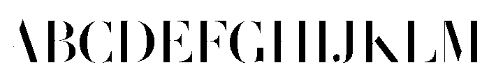 Le Jeune Hairline Regular Font UPPERCASE