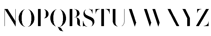 Le Jeune Hairline Regular Font UPPERCASE