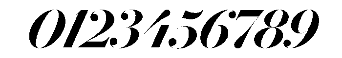 Le Jeune Hairline Semibold Italic Font OTHER CHARS