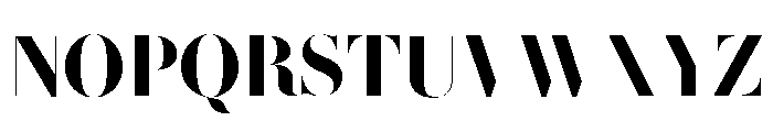 Le Jeune Hairline Semibold Font UPPERCASE