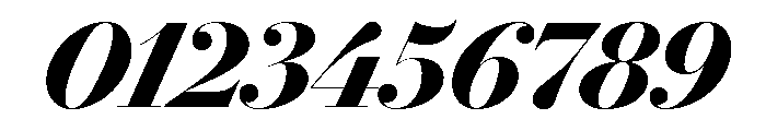 Le Jeune Poster Bold Italic Font OTHER CHARS