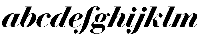 Le Jeune Poster Bold Italic FONT