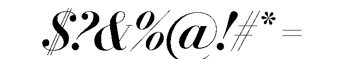 Le Jeune Poster Medium Italic Font OTHER CHARS