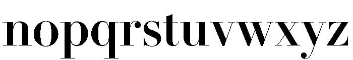 Le Jeune Poster Medium Font LOWERCASE