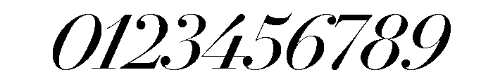 Le Jeune Poster Regular Italic Font OTHER CHARS