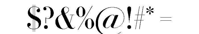 Le Jeune Poster Regular Font OTHER CHARS
