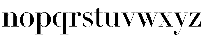 Le Jeune Poster Regular Font LOWERCASE