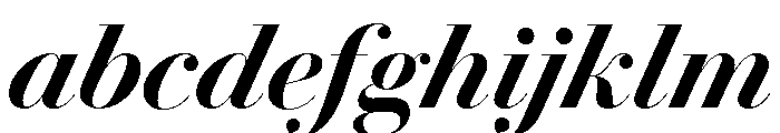 Le Jeune Poster Semibold Italic FONT