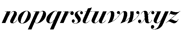 Le Jeune Poster Semibold Italic Font LOWERCASE