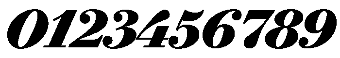 Le Jeune Text Black Italic Font OTHER CHARS