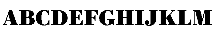 Le Jeune Text Black Font UPPERCASE
