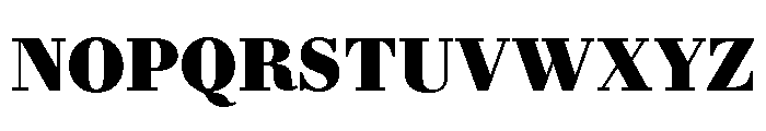 Le Jeune Text Black Font UPPERCASE