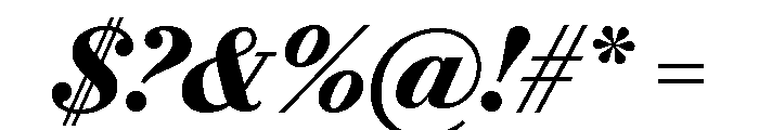 Le Jeune Text Bold Italic Font OTHER CHARS