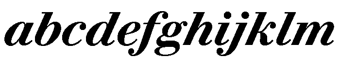 Le Jeune Text Bold Italic FONT