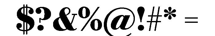 Le Jeune Text Bold Font OTHER CHARS