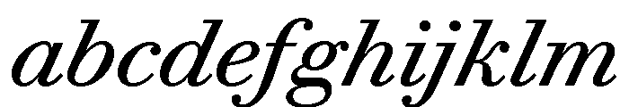 Le Jeune Text Regular Italic FONT
