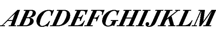 Le Jeune Text Semibold Italic Font UPPERCASE