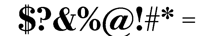 Le Jeune Text Semibold Font OTHER CHARS