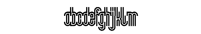 LeChaufferie Regular Font UPPERCASE