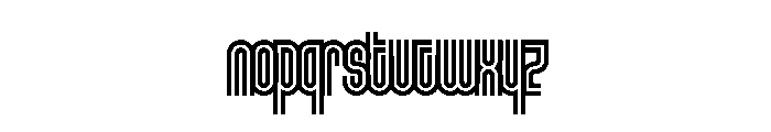 LeChaufferie Regular Font LOWERCASE