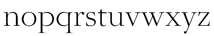 LeGrand ExtraLight Fa007cac Font LOWERCASE