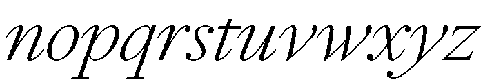 LeGrand ExtraLightItalic 66047f30 Font LOWERCASE