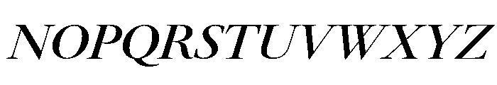 LeGrand SemiBoldItalic Fcab3543 Font UPPERCASE