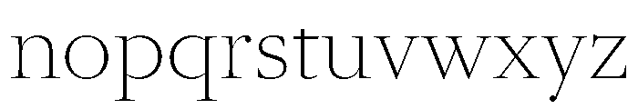 LeGrand Thin 395b930d Font LOWERCASE