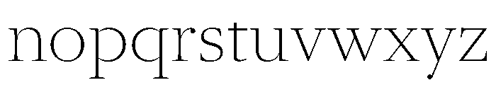 LeGrand Thin 6c18fe6c Font LOWERCASE