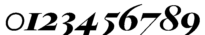 LeGrandItalicVAR Black Instance Font OTHER CHARS