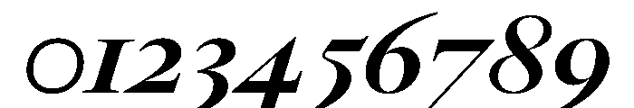 LeGrandItalicVAR Bold Instance Font OTHER CHARS