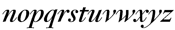 LeGrandItalicVAR Medium Instance Font LOWERCASE