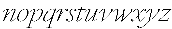 LeGrandItalicVAR Thin Instance Bd21743f Font LOWERCASE