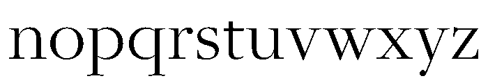 LeGrandVAR Light Instance Font LOWERCASE